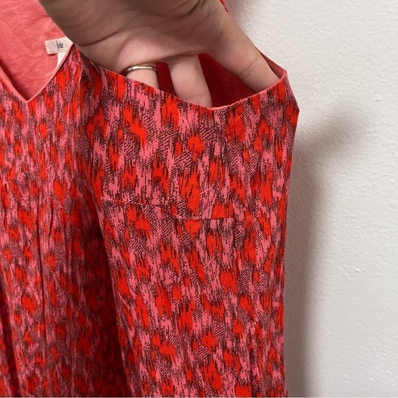 JOIE Sleeveless Tiered Cotton Maxi Dress In Tea Rose Size Small - Picture 5 of 11